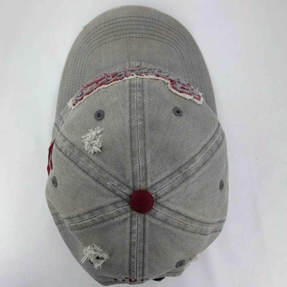 Oklahoma Sooners OU Boomer Hat Sherri Coale 2010 Fight Adjustable TOW Cap DAMAGE